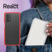 OtterBox React Series per Samsung Galaxy A32 5G, Power Red Samsung Galaxy A32 5G