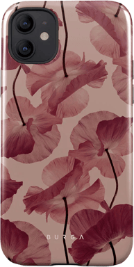 Burga Funda trasera para iPhone 12 Tough Motifs Tender Kiss Multicolor