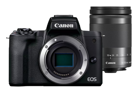 Canon EOS M50 Mark II + M18-150 EU26 MILC 24,1 MP CMOS 6000 x 4000 Pixeles Negro