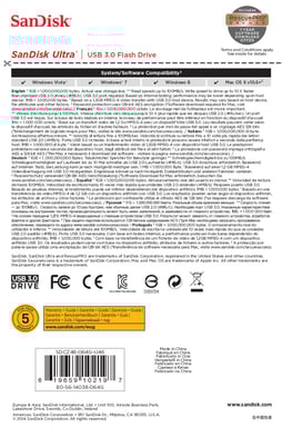 SanDisk Ultra USB flash drive 64 GB USB Type-A 3.2 Gen 1 (3.1 Gen 1) Nero