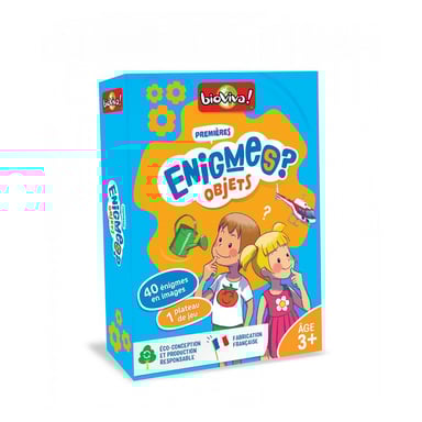 Mes Premières Énigmes - Jeu de Société Éducatif pour Enfants