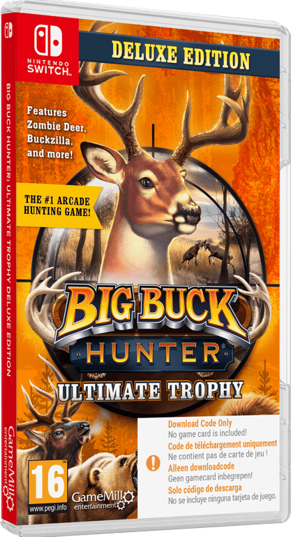 Big Buck Hunter Ultimate Trophy Deluxe Edition Switch Code de téléchargement Neuf