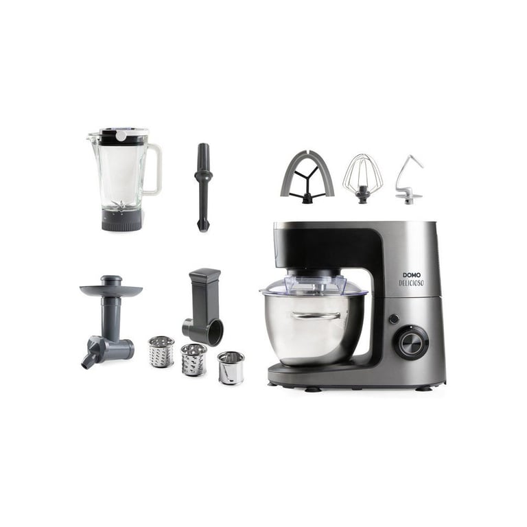 Robot pâtissier multifonction DOMO 45 8 vitesses + Pulse / - vue 5