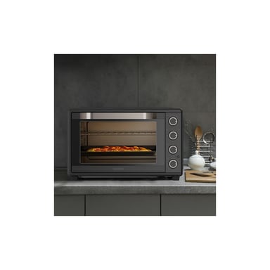 Mini horno Black & Decker BXOV4500E 45 L 2000 W convección gris antracita