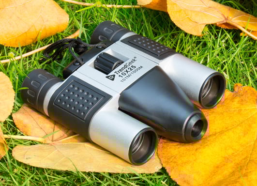 Technaxx TG-125 jumelle Noir, Gris