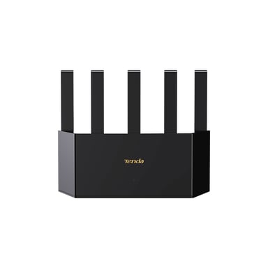 Tenda TX2L Pro router inalámbrico Gigabit Ethernet Doble banda (2,4 GHz / 5 GHz) Negro