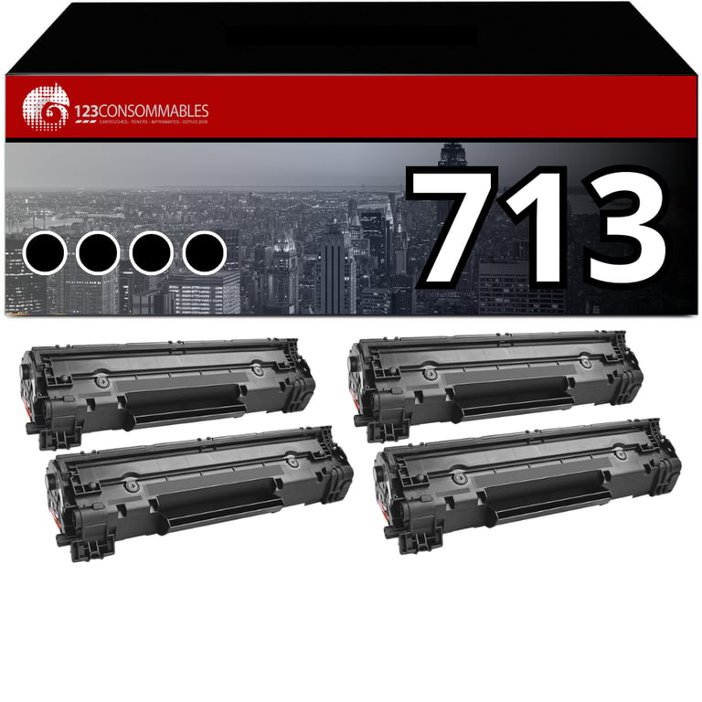 Pack 4 Toners compatible CANON 713 Neuf