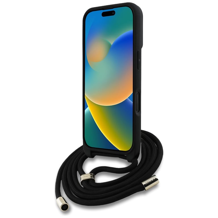 Étui bandoulière Guess 4G avec grand logo et cordon pour iPhone 16 - vue 3