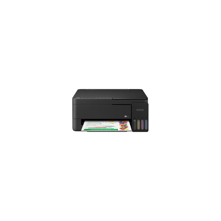Imprimante multifonction jet d'encre Epson EcoTank ET-2912 Wi-Fi A4 noir recto verso - Neuf