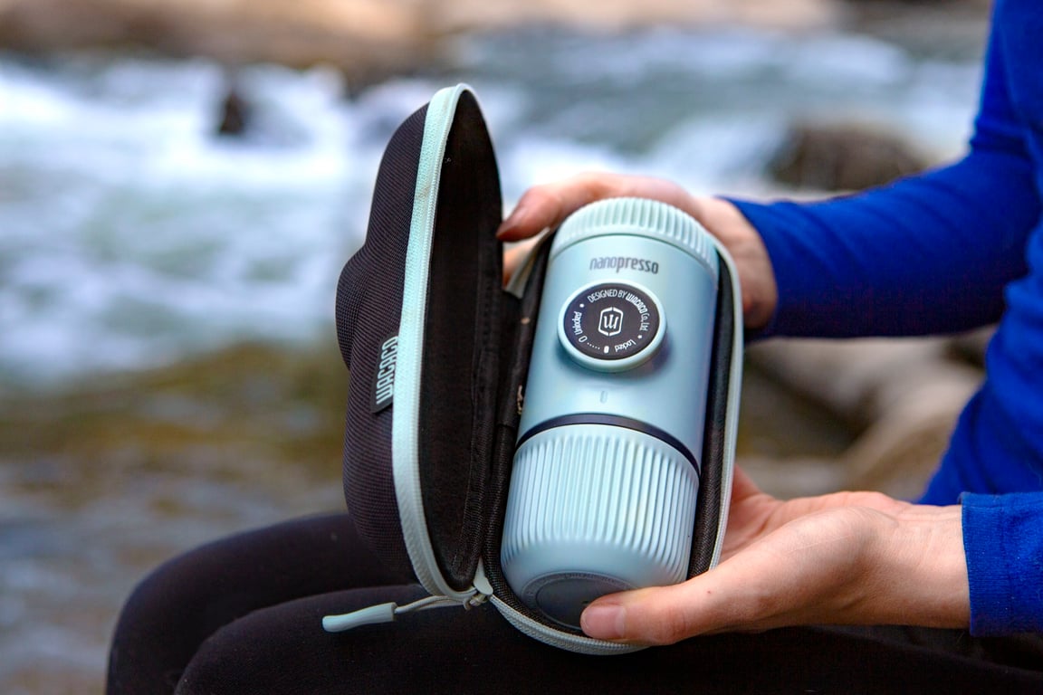 Machine à Expresso Portable WACACO Nanopresso Manuel 15 Bar Case Inclus - vue 2