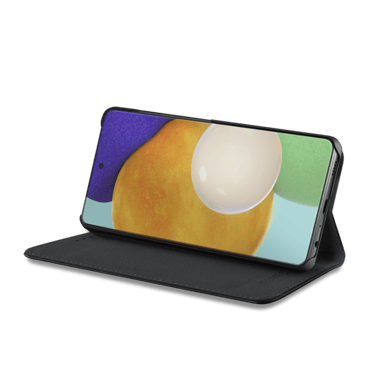 Folio a conchiglia con slot per schede e supporto per Samsung Galaxy A52 4G/ A52 5G/ A52s 5G 2021, nero