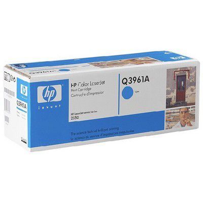 HP Toner Cyan Q3961A - vue 7
