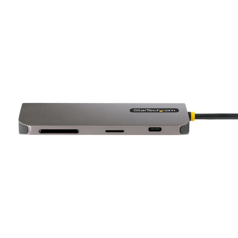 StarTech.com Adaptateur Multiport USB C Vidéo HDMI 4K 60Hz Hub USB A 5 Gbps à 3 Ports PD Pass Through GbE SDMicro - vue 6