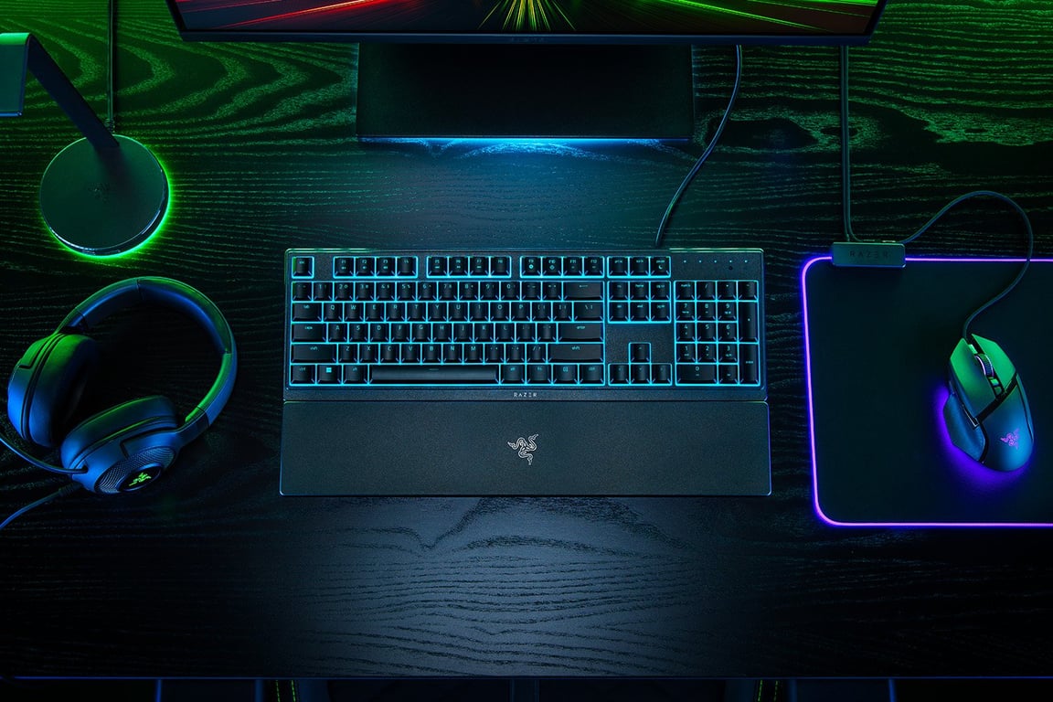 Razer Ornata V3 X clavier Jouer USB Français Noir - Neuf