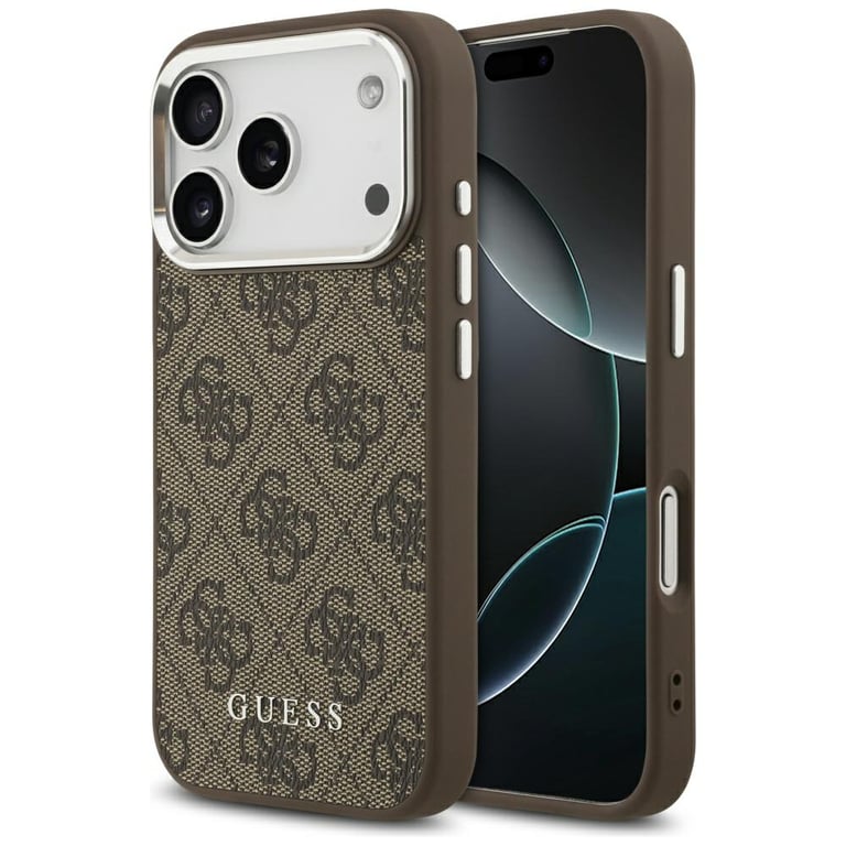 Guess Étui MagSafe 4G Classic Logo pour iPhone 17 Pro Max