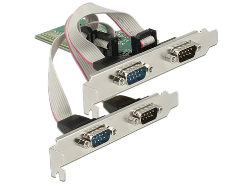 DeLOCK 89557 scheda di interfaccia e adattatore Interno Seriale (Delock PCI Express Card  4 x Serial R)