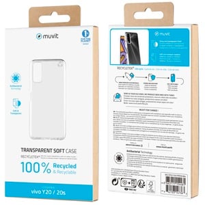 Muvit For Change Coque Souple Clear Designed For Vivo Y20/20S