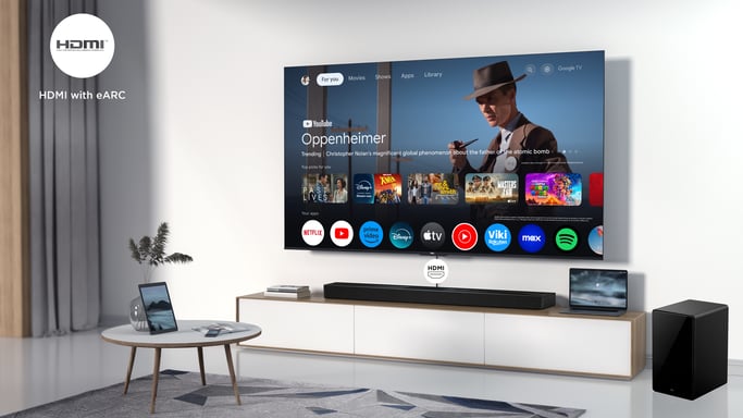 TCL Q Q85H Titane 7.1.4 canaux 510 W