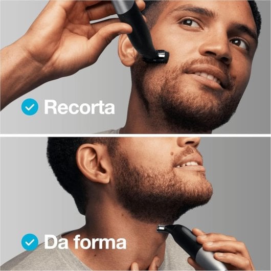 Braun Series X XT5200 Rasoio Trimmer Nero, Metallico - Neuf