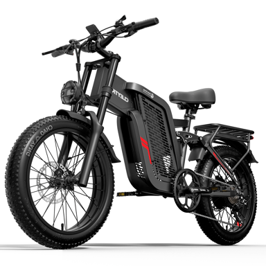 E-bike a doppia sospensione Cleytro F7 con batteria da 48V 25Ah