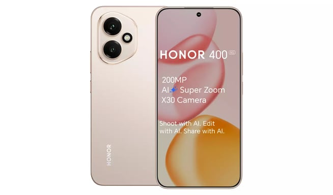 Honor 400 16,6 cm (6.55'') MagicOS 9.0 5G 8 GB 256 GB 5300 mAh Oro
