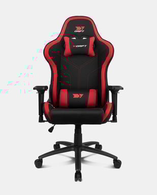 DRIFT DR110BR Sedia da gioco Seduta imbottita Nero, Rosso