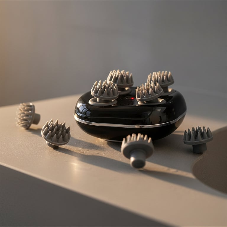 Masqueur Électrique BODYLIFE 3D 4 Têtes Silicone Lumière - vue 4