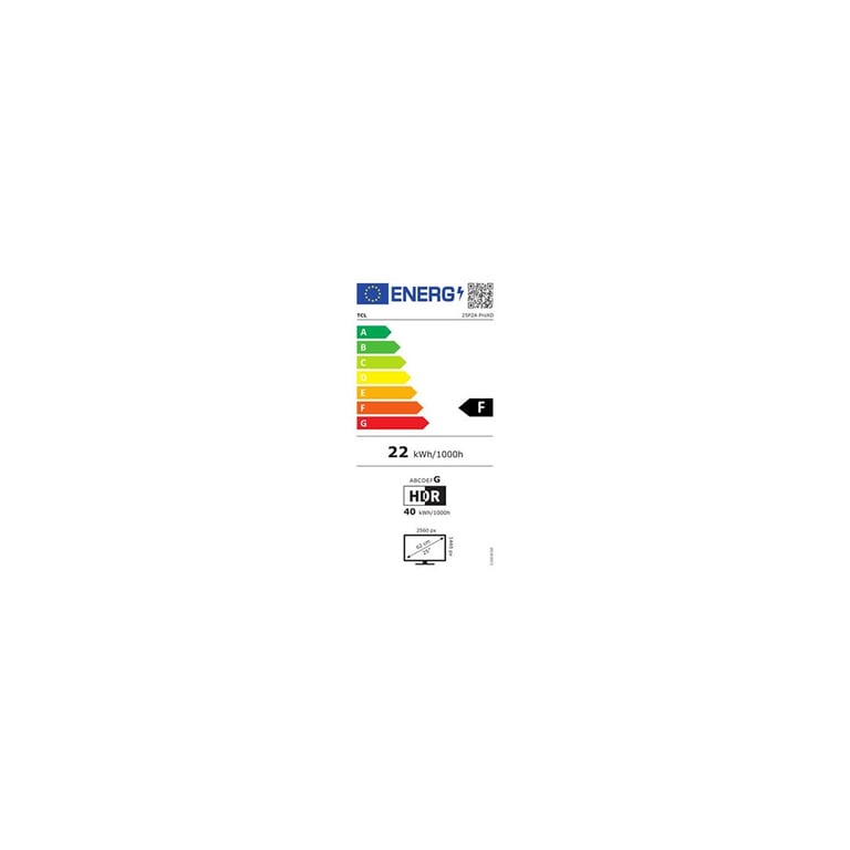 Ecran PC Gaming TCL 25P2A PRO 2026 - vue 1