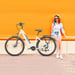TTGO XK-ZZ-28ST City Electric Bike 28'' E Bikes da donna Motore 250W Batteria 36V 20AH Freno a disco idraulico Shimano 9 velocità