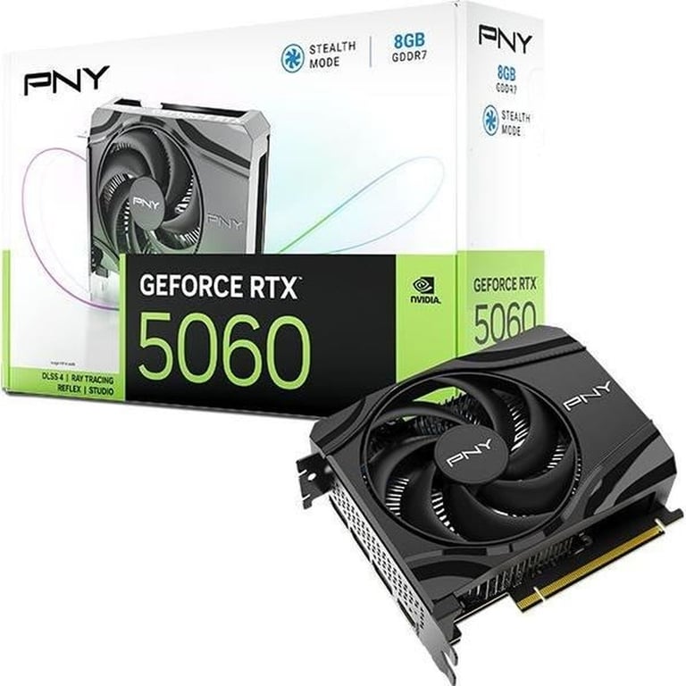 Pny GeForce RTX 5060 8GB GDDR7 Reflex 2 RTX AI DLSS4