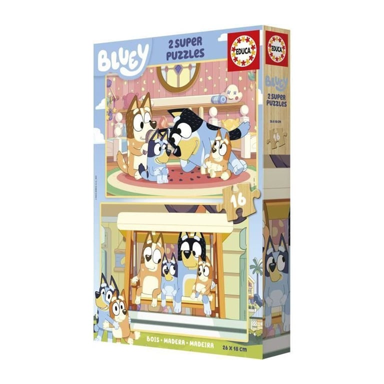 Puzzle EDUCA Bluey 2 x 16 pièces Pour enfants à partir de - vue 2