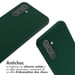 imoshion Coque en silicone avec cordon pour Samsung Galaxy A54 (5G) - Vert foncé
