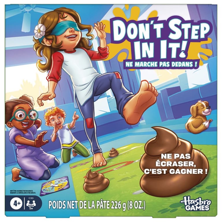 Jeu de Fête Hasbro Don't Step in It! – Jeu Actif pour Enfants dès 4 Ans - vue 3