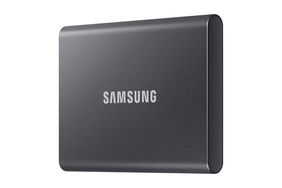 SSD EXT SAMSUNG T7 2TO gris titanio USB 3.2 Gen 2 MU-PC2T0T/WW