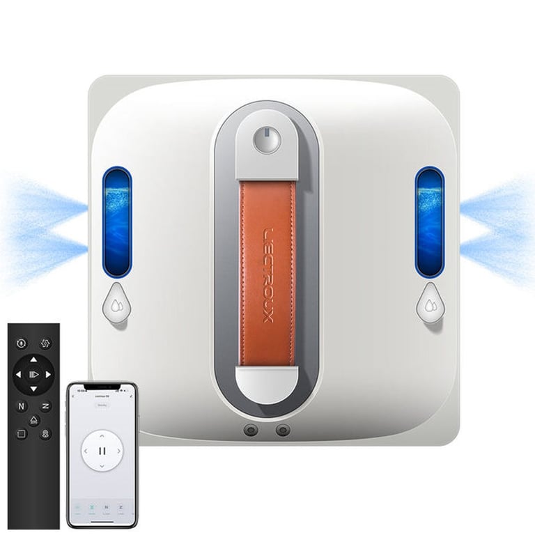 Robot Lave Vitre LIECTROUX S11 Pulvérisation 4 Directions Détection de Verre Commande Bluetooth