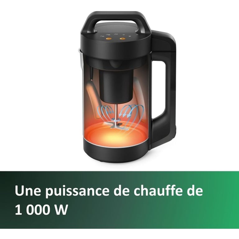 Blender Chauffant Philips HR2203/80 – 1000 W, Capacité 1,2 L - vue 7