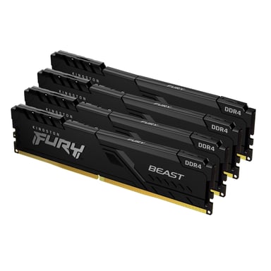 Kingston Technology FURY Beast módulo de memoria 32 GB 4 x 8 GB DDR4 1600 MHz