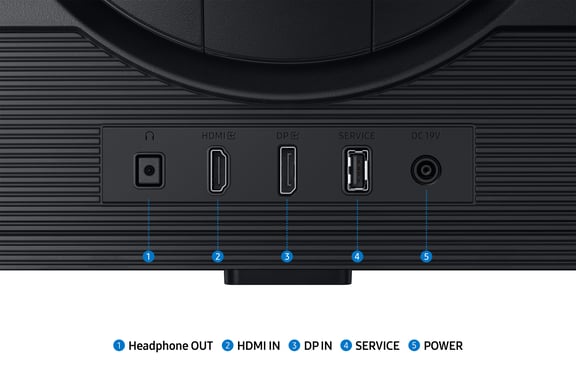 Samsung G60F écran plat de PC 68,6 cm (27'') 2560 x 1440 pixels Quad HD LCD Noir