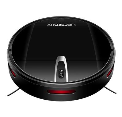 Liectroux V3S PRO robot aspirateur 0,6 L Sans sac Noir, Argent