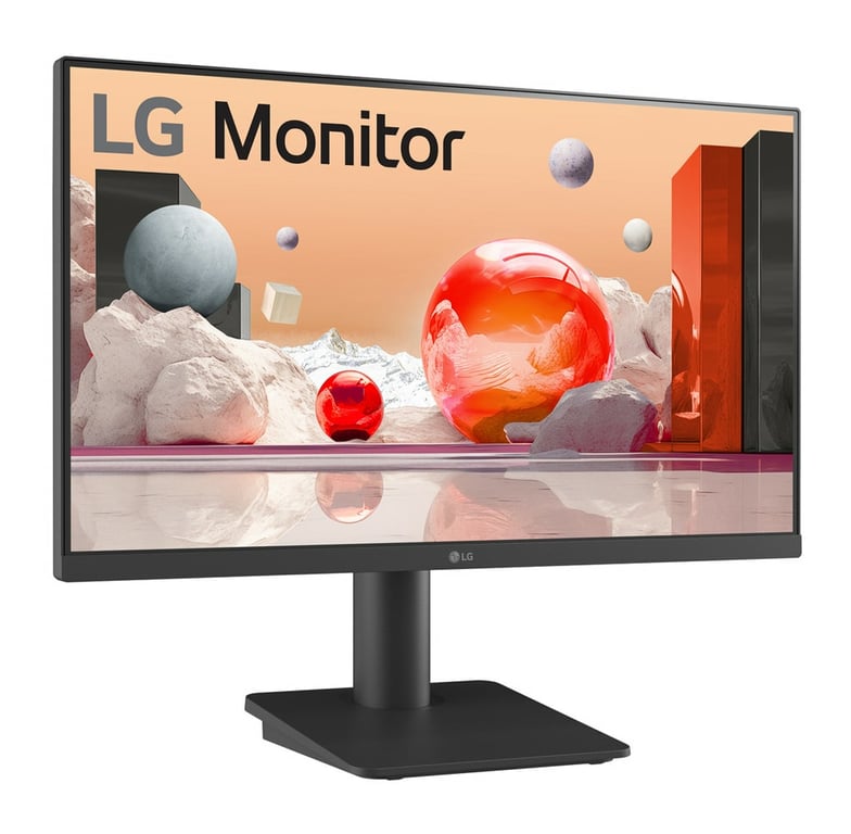 LG 24MS550-B écran plat de PC 60,5 cm (23.8 ) 1920 x 1080 pixels Full HD Noir - Neuf