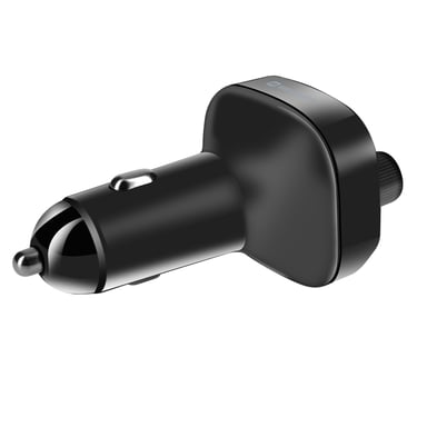 Swissten Transmisor FM Bluetooth 5.3 carga rápida 15.5W RGB MP3 Negro