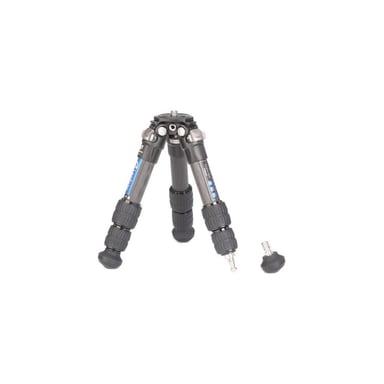 Trípode mini de carbono Leofoto Ranger LS-223C 3 secciones sin columna con rótula de bola LH-25 Gris