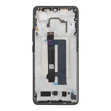 Écran AMOLED pour Xiaomi Poco X6 Pro avec Vitre tactile et Châssis Noir