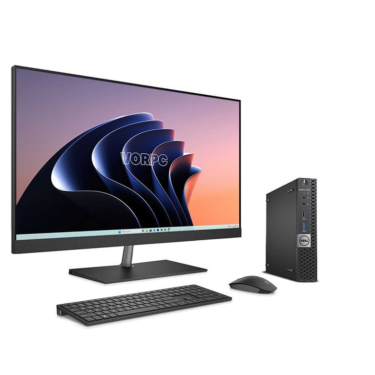 Mini PC Dell 7060 i7-8700 32GB DDR4 1TB SSD Windows 11 + Écran 24  Full HD, Clavier et Souris USB - Très bon état Très bon état - Dell reconditionné disponible sur Pixmania