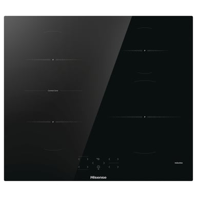 Table de cuisson Hisense HI6421BSC Noir Encastrable 59,5 cm Table de cuisson à induction 4 feux - Neuf