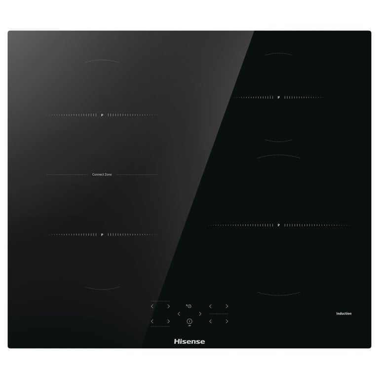 Hisense Table de cuisson induction 60cm 4 feux 7200w HI6421BSC