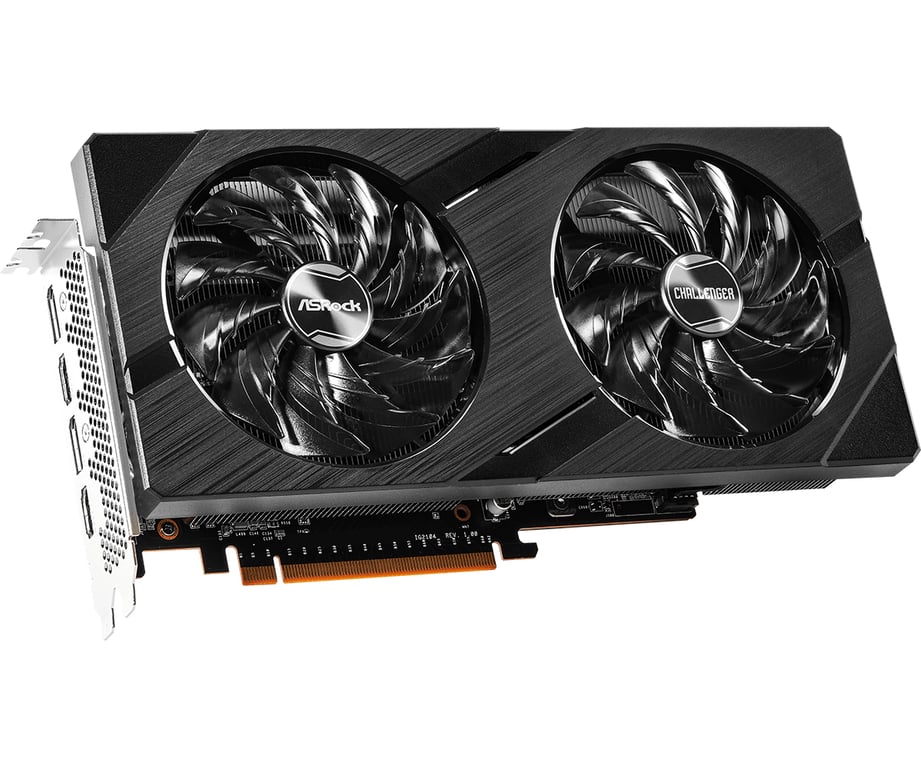 Asrock Challenger Intel Arc A750 D 8GB OC 8 Go GDDR6 Neuf - vue 3