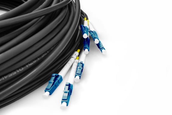Digitus Cables Breakout de fibra óptica universales preconfeccionados, multimodo OS2, 8 fibras, LC/UPC - LC/UPC