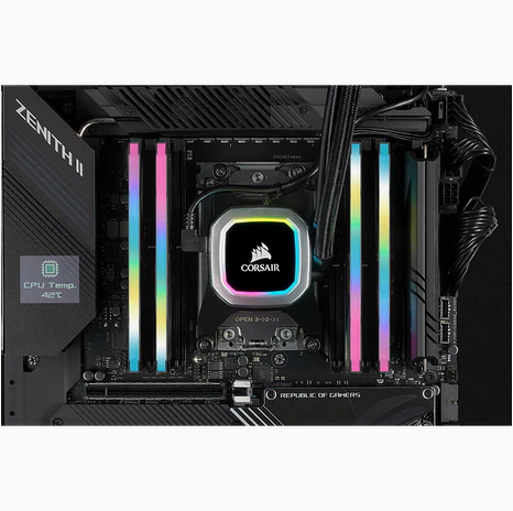 Corsair Vengeance RGB Pro CMH64GX4M4E3200C16 module de mémoire 64 Go 4 x 16 Go DDR4 288-pin DIMM - Neuf