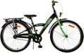 Volare 22504 City Bike Nero, Verde 24